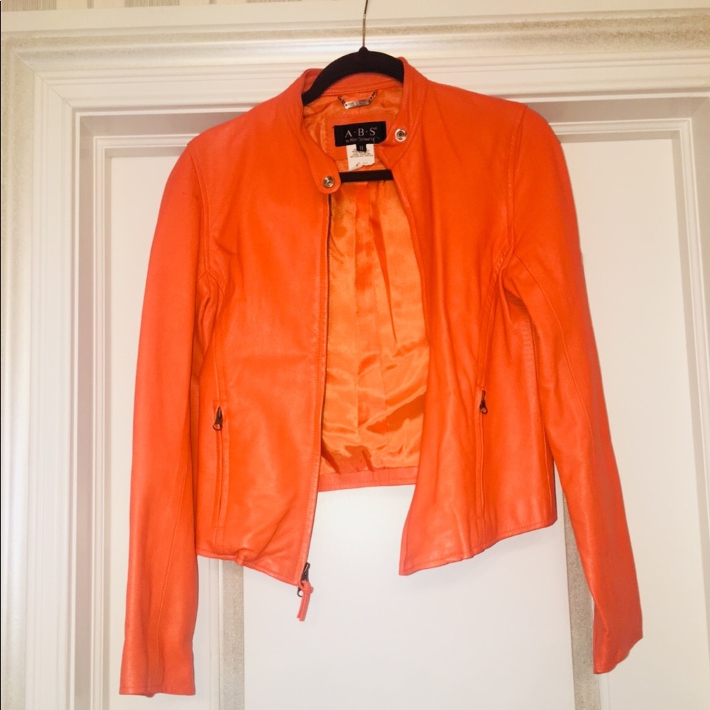 Abs leather jacket
